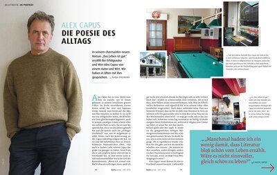 Alex Capus: Die Poesie des Alltags